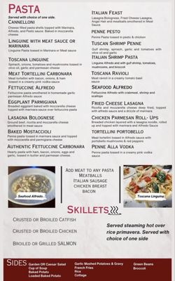 Menu photo 1 Rocky's Cucina Toscana Restaurant Clinton, IN