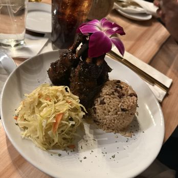 Konoko Restaurant - Jerk Lamb Chops - Caribbean Near Me - White Marsh, Maryland