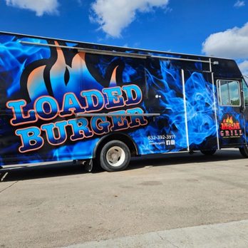 Loaded Burger By M&M Grill - Food truck - Food Trucks Near Me - Houston, Texas Loaded Burger By M&M Grill - Food truck - Food Trucks Near Me - Houston, Texas