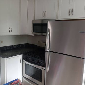 Strassen Construction - We removed an old kitchen and installed a new one for this rental unit. - Plumbing Near Me Strassen Construction - We removed an old kitchen and installed a new one for this rental unit. - Plumbing Near Me