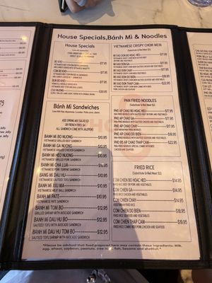 Menu photo 2 Pho 95 Henderson, NV