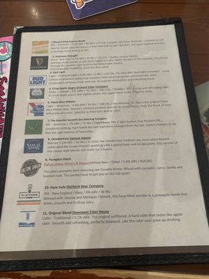 Menu photo 2 Indian Head Road House Russells Point, OH
