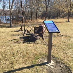 Wildflower Levee Park - Artwork in the park