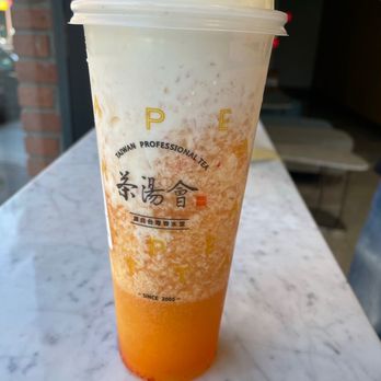 TP Tea - Peach tea - Bubble Tea Near Me - Seattle, Washington