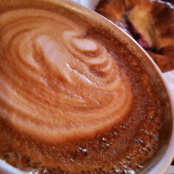 Jones Coffee Roasters - Lowfat Caffe Latte with Blueberry Cheese Danish - Coffee Roasteries Near Me - Pasadena, California Jones Coffee Roasters - Lowfat Caffe Latte with Blueberry Cheese Danish - Coffee Roasteries Near Me - Pasadena, California