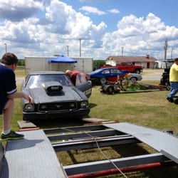 Silver Dollar Raceway - Nice places to park .. Very flat & no trees
