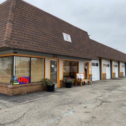Alpha Automotive - Outside of the auto repair shop.