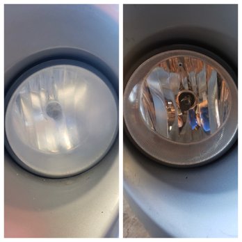 Romeo's Auto Spa - Fog lights, before and after. Incredible difference! - Auto Detailing Near Me - Santee, California Romeo's Auto Spa - Fog lights, before and after. Incredible difference! - Auto Detailing Near Me - Santee, California