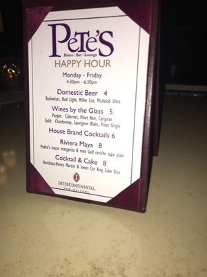 Menu photo 2 Pete's Bistro and Lounge New Orleans, LA