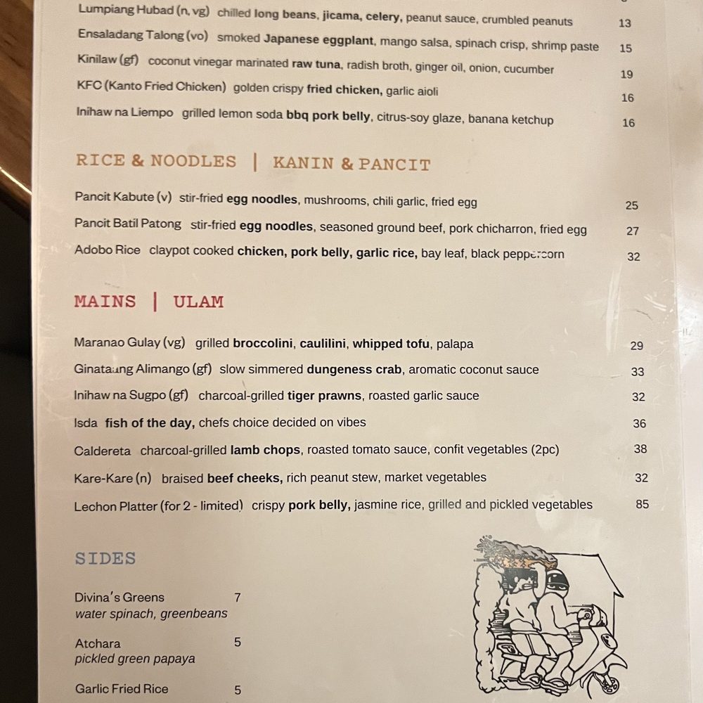 Naks - Menu - Filipino Near Me - New York, New York Naks - Menu - Filipino Near Me - New York, New York