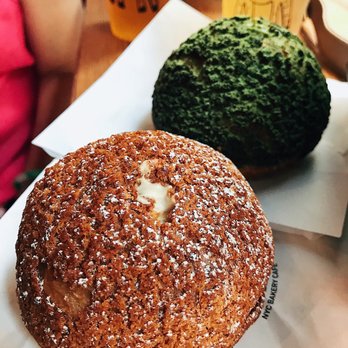 Bibble & Sip - Earl Grey Vanilla Cream Puff, Matcha White Chocolate Cream Puff - Coffee & Tea Near Me - New York, New York