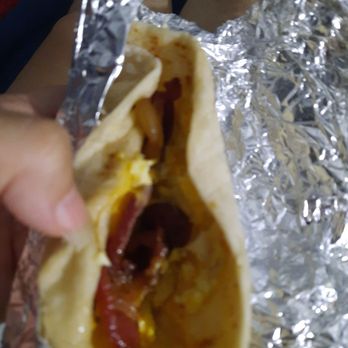 Tommy's Restaurant - Bacon & egg with extra cheese ($.79) - Mexican Near Me - San Antonio, Texas Tommy's Restaurant - Bacon & egg with extra cheese ($.79) - Mexican Near Me - San Antonio, Texas