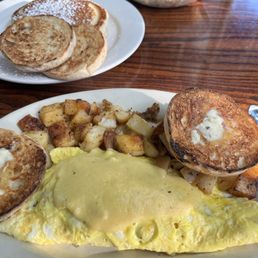 Corned Beef Hash omelette