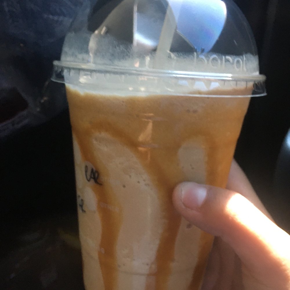 Caramel frappe!!