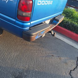 Claremont Police Department - My bumper is barely over the line there is a car in front on me. so, I can not move up