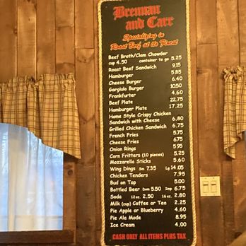 Brennan & Carr - Menu - American Near Me - Brooklyn, New York
