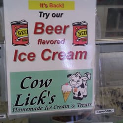 Beer ice cream