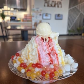 Luau Grill - shaved ice - Hawaiian Near Me - Bakersfield, California