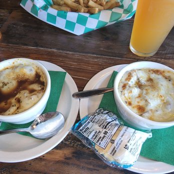 High Banks Tavern - Ordered 2 French onion soups... - American Near Me - Mount Morris, New York High Banks Tavern - Ordered 2 French onion soups... - American Near Me - Mount Morris, New York
