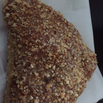 The Donut Center - It's crumb on the outside and Apple filled on the inside. It was huge! - Donuts Near Me - Lakewood, California The Donut Center - It's crumb on the outside and Apple filled on the inside. It was huge! - Donuts Near Me - Lakewood, California