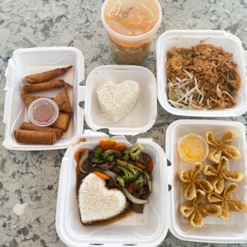 Salween Thai - a variety of food items - Thai Near Me - Omaha, Nebraska