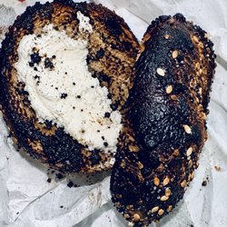 Cropsey Bagels & Deli - That was supposed to be an Everything Bagel with Fresh Nova Lox plus tomato, avocado, olives and capers. I paid $22.04 for that!
