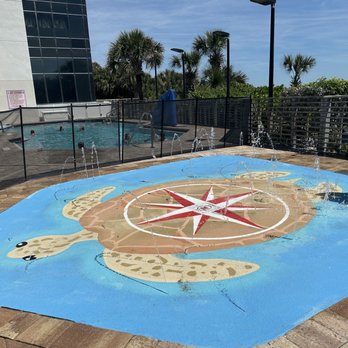 Hilton Cocoa Beach Resort - Splash pad for the little - American Near Me - Cocoa Beach, Florida Hilton Cocoa Beach Resort - Splash pad for the little - American Near Me - Cocoa Beach, Florida