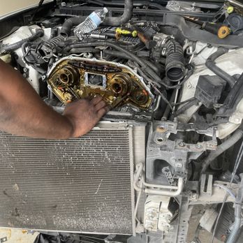Spates Auto - Water pump on Infiniti - Auto Repair Near Me - Pearland , Texas