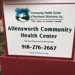 Allensworth Community Health Center - Outdoor sign
