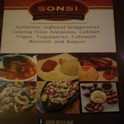 Sonsi Menu