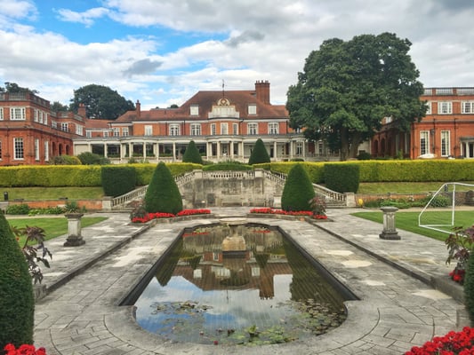 The Hill Garden and Pergola by null