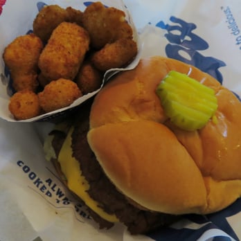Culver's - Our food arrived quickly and the cheese curds were fried to a perfectly crisp and golden brown degree. - Burgers Near Me - Austin, Texas