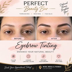Perfect Beauty Bar - Eyebrows tinting $25