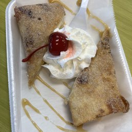 Cheesecake burrito