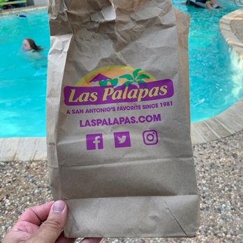 Las Palapas - If they hand you this bag, then its missing items that you paid for. - Mexican Near Me - San Antonio, Texas