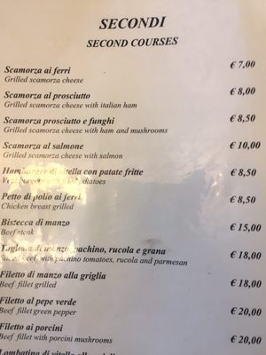 Menu photo 2 Il Fiammifero Strano Rome, RM