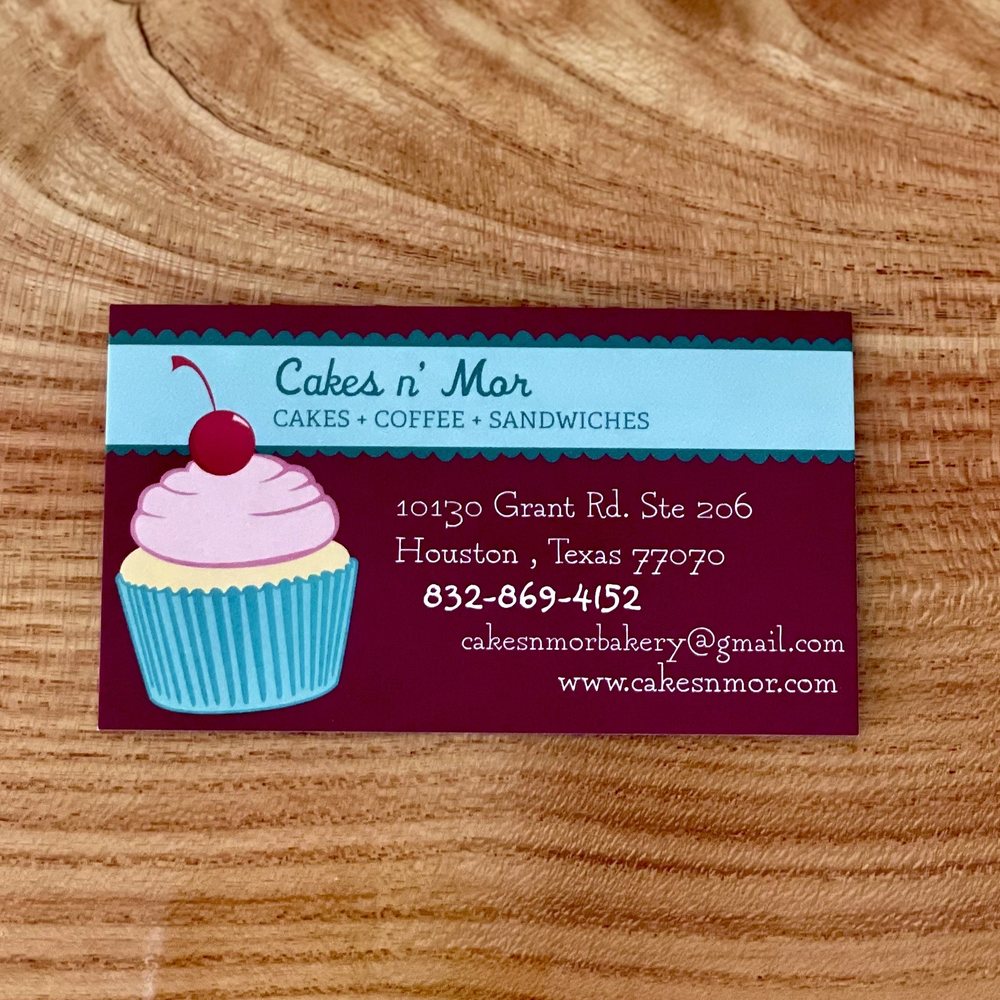 Cakes n' Mor - Business card/ info - Bakeries Near Me - Houston, Texas