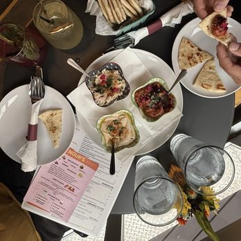 Nour's - BABA GHANOUGE & PITA, HUMMUS & PITA, & MUHAMMARA & PITA - Lebanese Near Me - Kansas City, Missouri