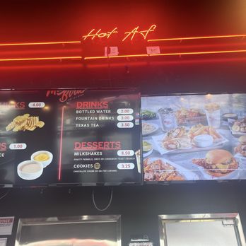 Main Birds Hot Chickens - Menu - Chicken Shop Near Me - Spring, Texas