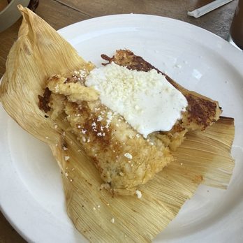 Cocina 35 - Sweet corn tamale - Mexican Near Me - San Diego, California Cocina 35 - Sweet corn tamale - Mexican Near Me - San Diego, California