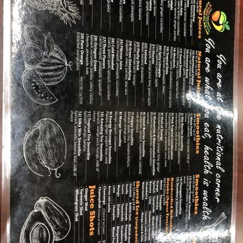 D’Todo Natural - Menu - Juice Bars & Smoothies Near Me - Bell, California D’Todo Natural - Menu - Juice Bars & Smoothies Near Me - Bell, California
