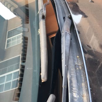 Superior Auto Styling - Bad workmanship that was not told about after work was done.  See how they cracked dashboard - Windshield Installation & Repair Near Me - Ontario, California