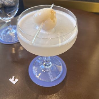 The Office Bar - Lychee Lemondrop (non alcoholic) house tequila added - Sports Bars Near Me - Atlanta, Georgia