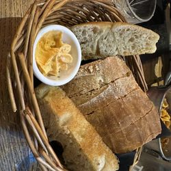 Demetra - Meant to take pictures of our food, but we were so hungry that we forgot. Here is the focaccia bread we ordered.