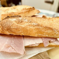 Le Petit Vendôme - Jambon Beurre sandwich - considered the best in Paris