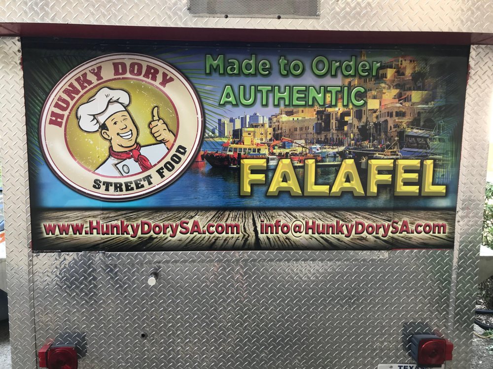 Hunky Dory Street Food Logo
