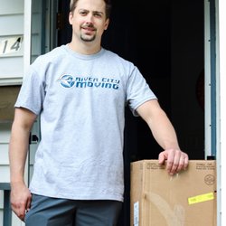 River City Moving - Zach, hard at work.