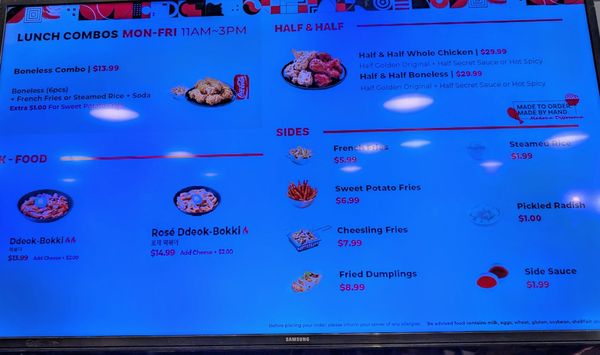 Menu photo 4 bb.q Chicken H-mart Arcadia Arcadia, CA Menu photo 4 bb.q Chicken H-mart Arcadia Arcadia, CA