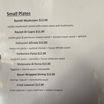 Fresco Grill - Happy Hour menu - Italian Near Me - Bonsall, California