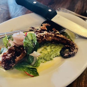 112 Eatery - Octopus with Avacado purée - New American Near Me - Minneapolis, Minnesota